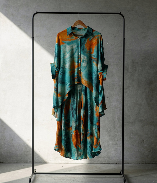 Printed Flow Co-ord Set