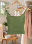 Seamless Striped Padded Camisole The Twyra Collections
