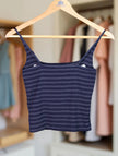 Seamless Striped Padded Camisole The Twyra Collections