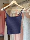 Seamless Striped Padded Camisole The Twyra Collections