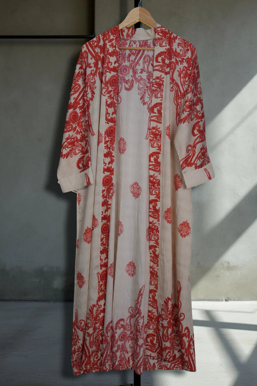 Printed Overlay Co-ord Set (3-Piece) The Twyra Collections