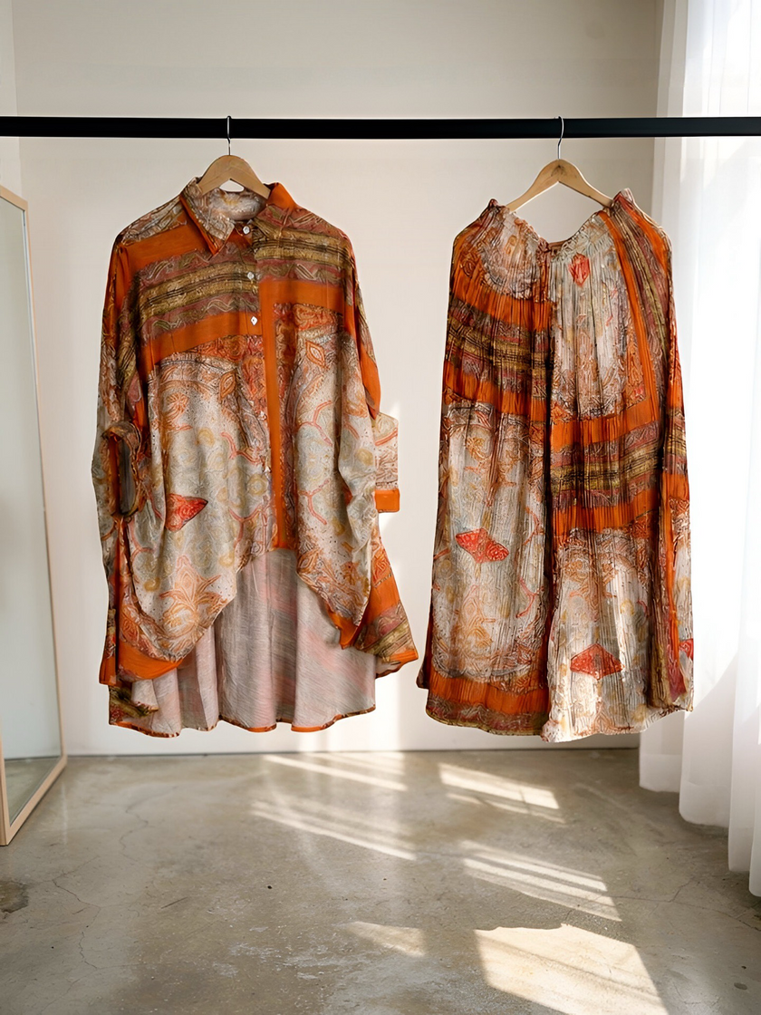 Printed Flow Co-ord Set