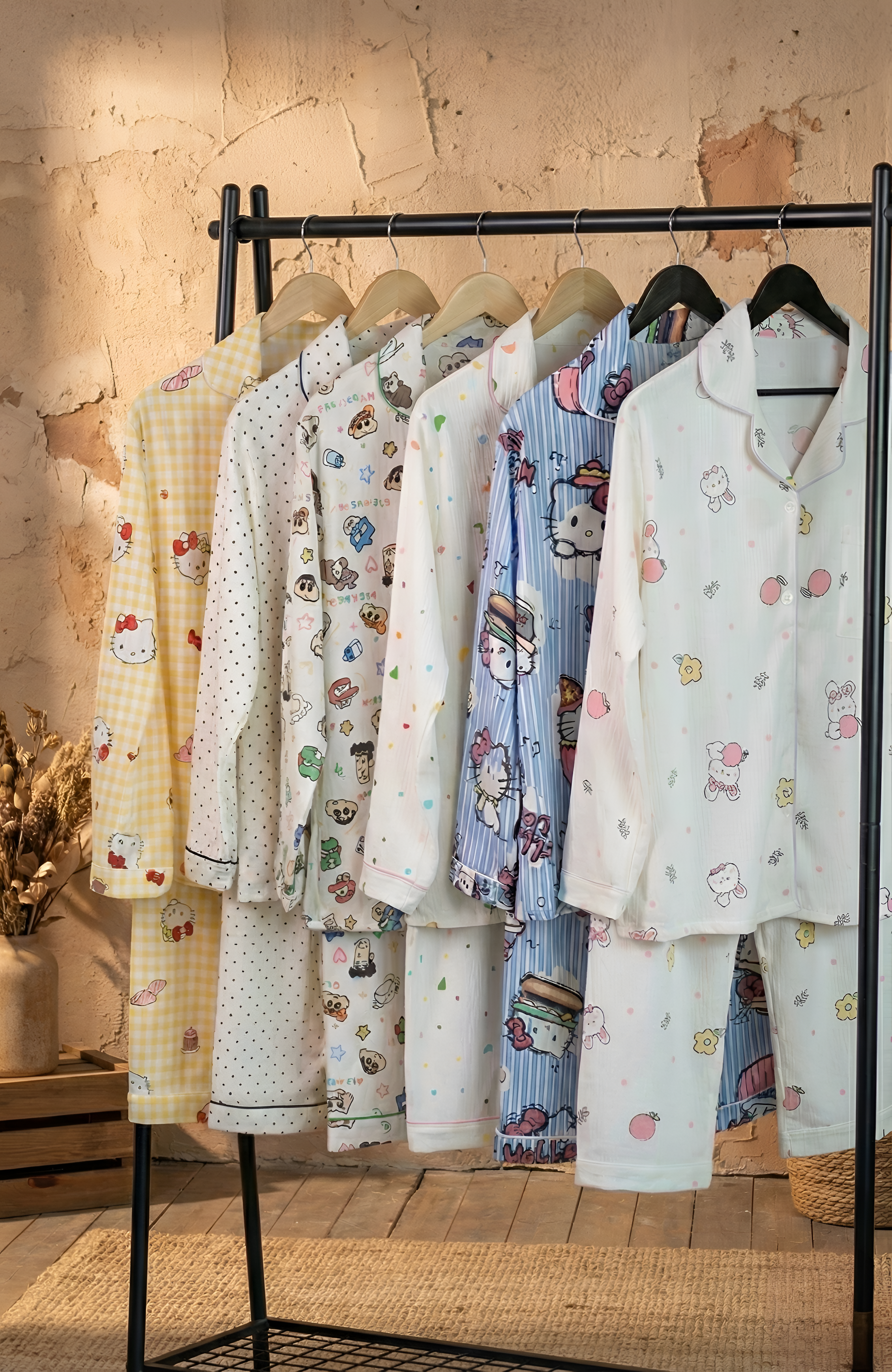 Padded Comfort Pajama Set (2-Piece)