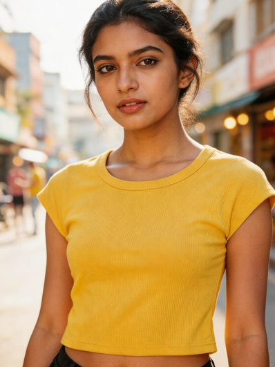 Cross Back Sculpt Padded Top