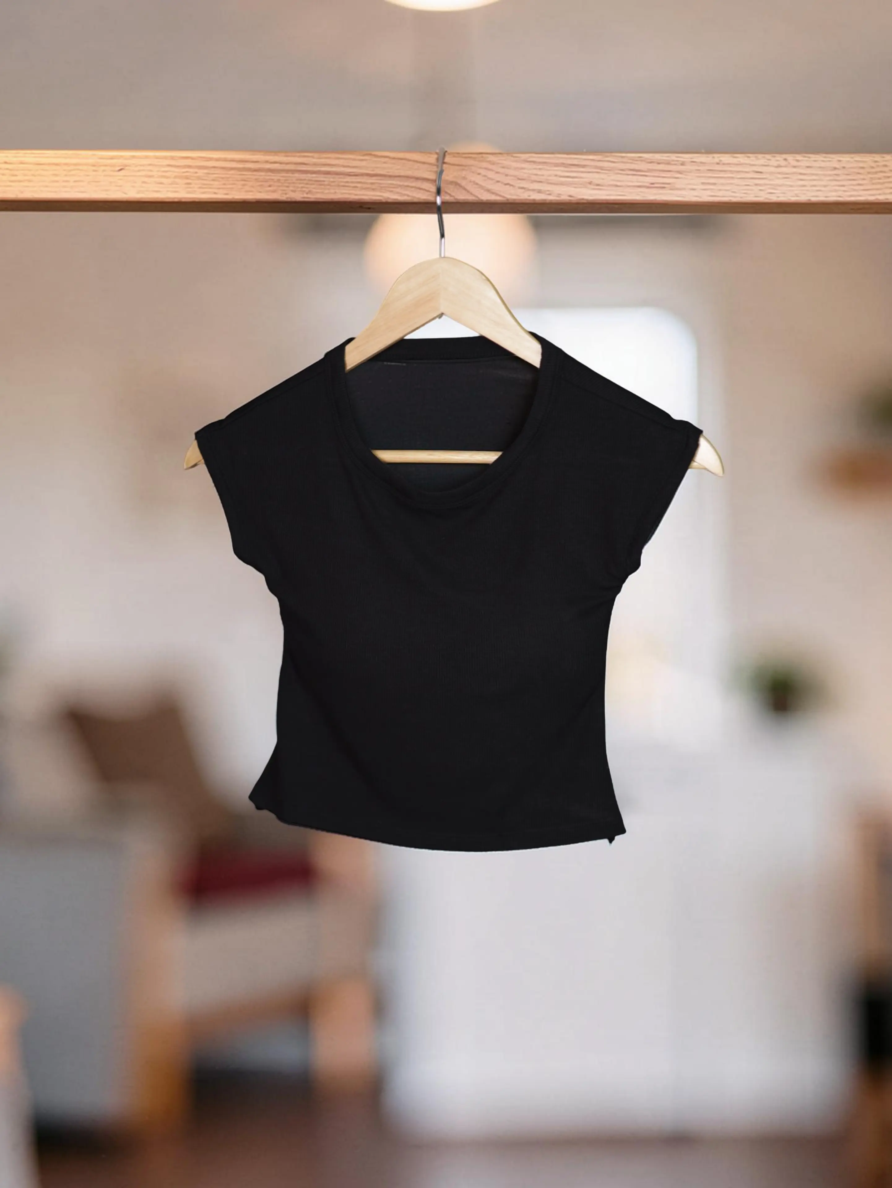 Cross Back Sculpt Padded Top The Twyra Collections