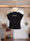 Cross Back Sculpt Padded Top The Twyra Collections