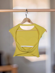 Cross Back Sculpt Padded Top The Twyra Collections