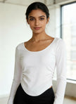 Lace Back Sculpt Padded Top The Twyra Collections