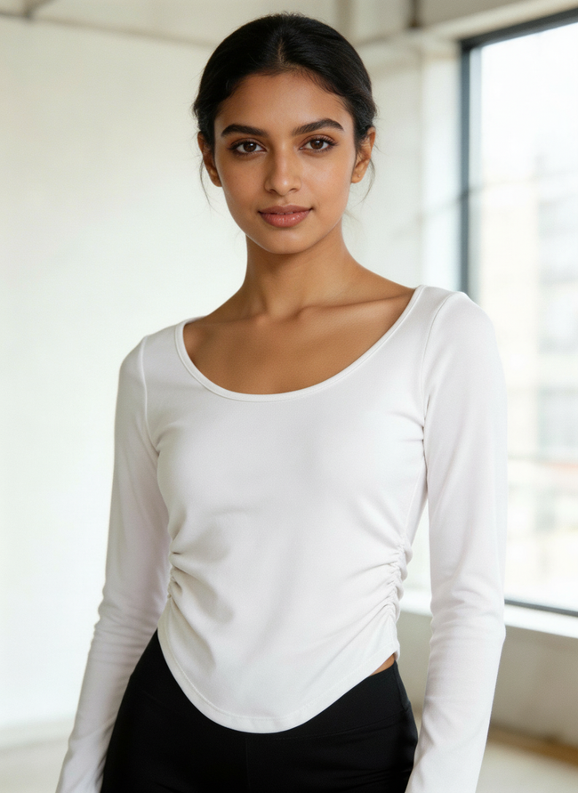 Lace Back Sculpt Padded Top