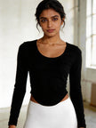 Lace Back Sculpt Padded Top The Twyra Collections