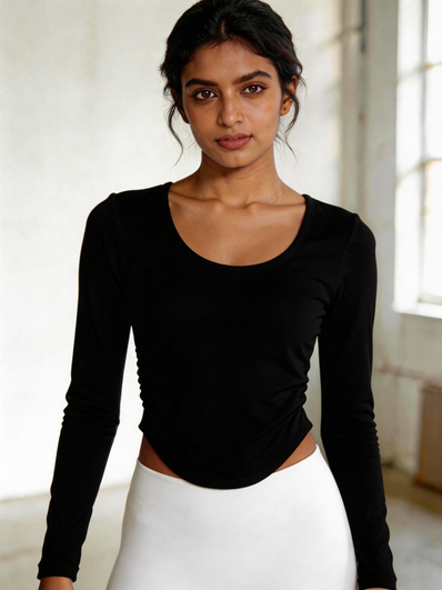 Lace Back Sculpt Padded Top