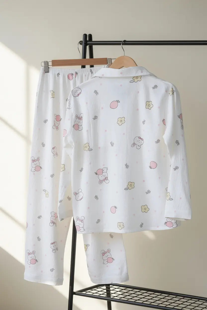 Padded Comfort Pajama Set (2-Piece) The Twyra Collections