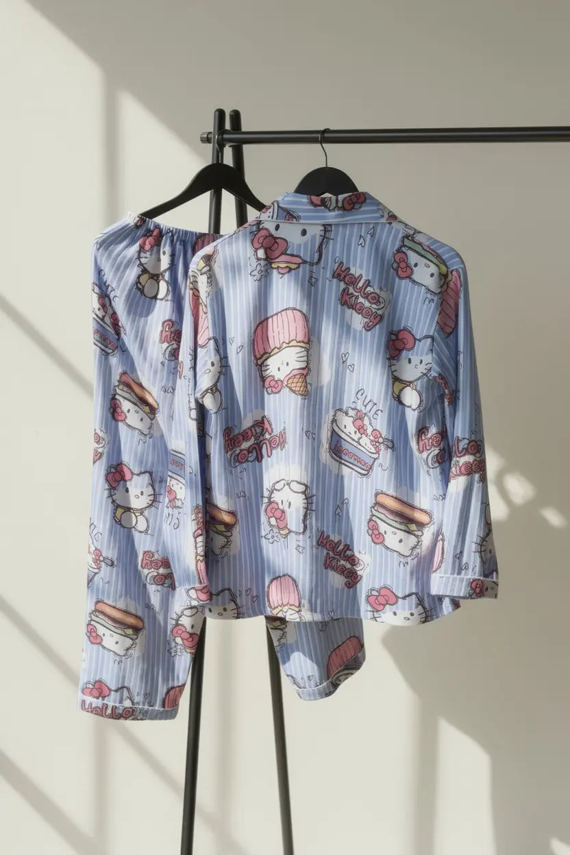 Padded Comfort Pajama Set (2-Piece) The Twyra Collections