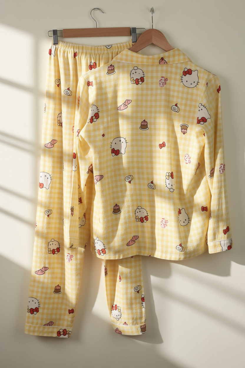 Padded Comfort Pajama Set (2-Piece)