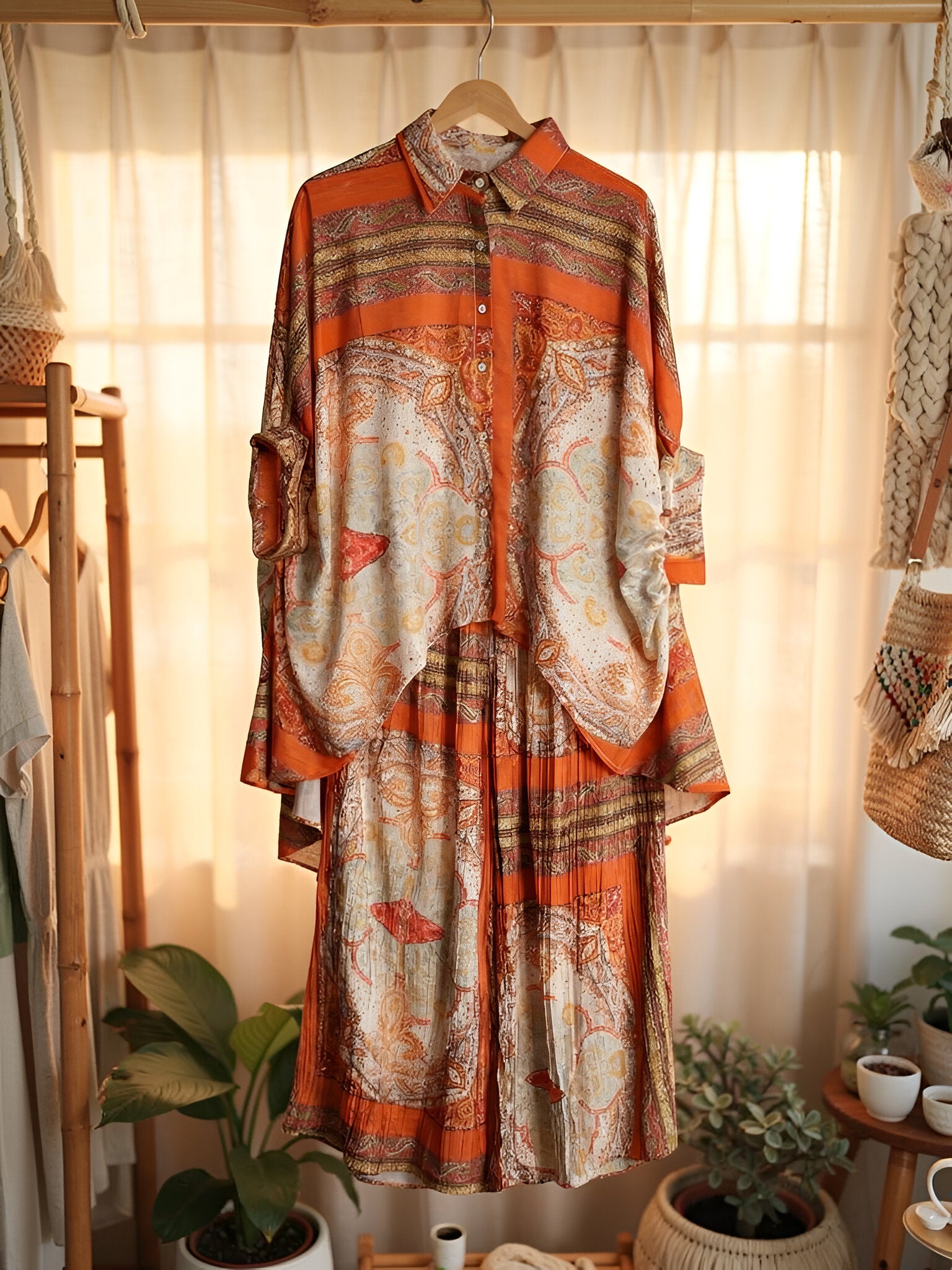 Printed Flow Co-ord Set