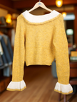 Peter Pan Collar Cardigan