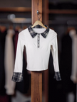 Prep Chic Collared Top The Twyra Collections