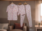 Berry Blush 3-Piece Padded Lounge Set The Twyra Collections