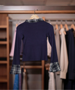 Prep Chic Collared Top The Twyra Collections