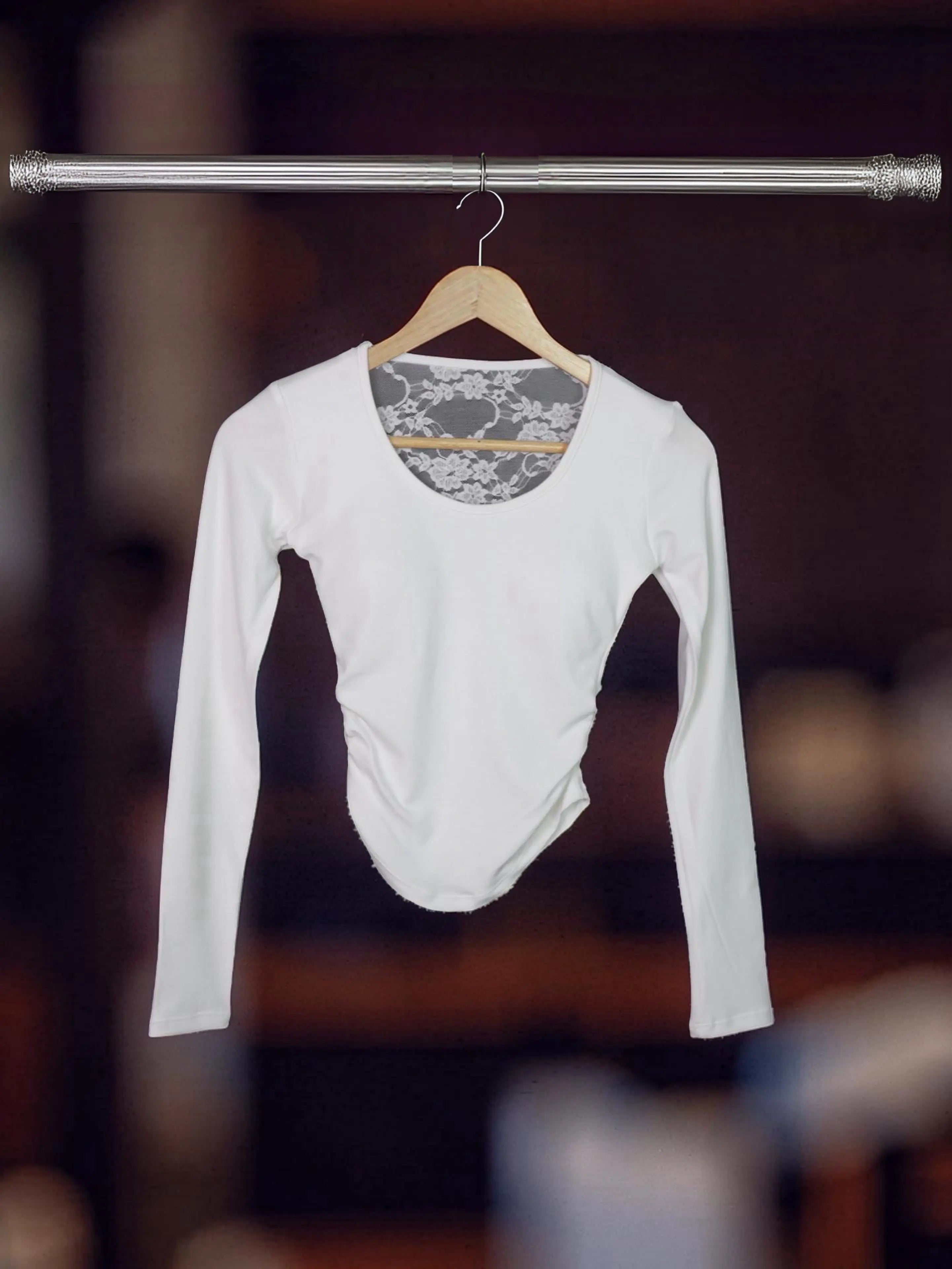 Lace Back Sculpt Padded Top The Twyra Collections