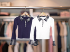 Prep Chic Collared Top The Twyra Collections