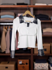Prep Chic Collared Top The Twyra Collections