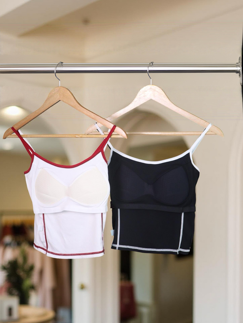 Graphic Padded Camisole Top