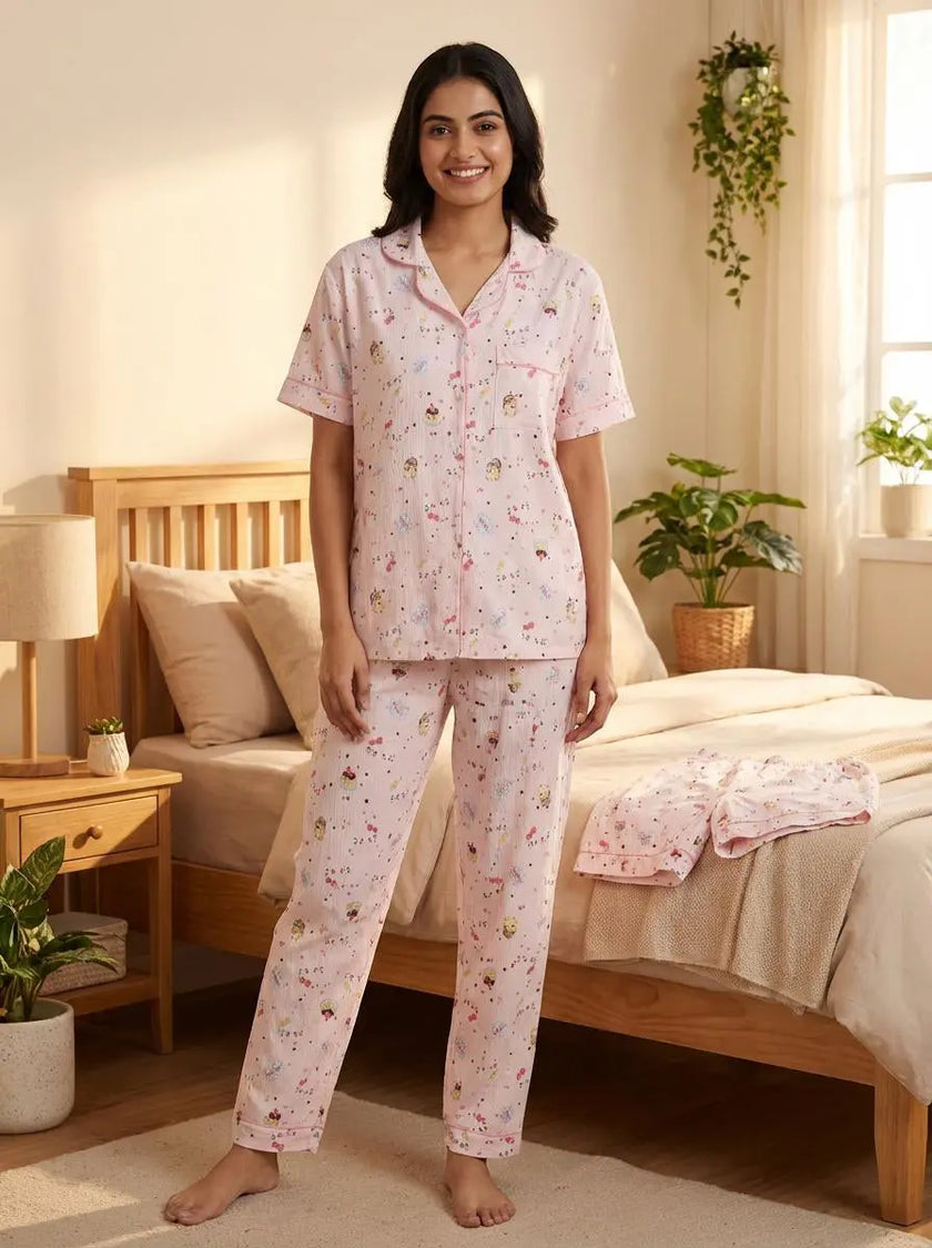 Berry Blush 3-Piece Padded Lounge Set The Twyra Collections