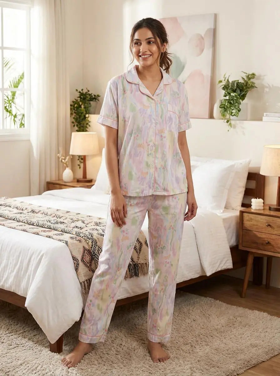 Pastel Bloom 3-Piece Padded Lounge Set The Twyra Collections