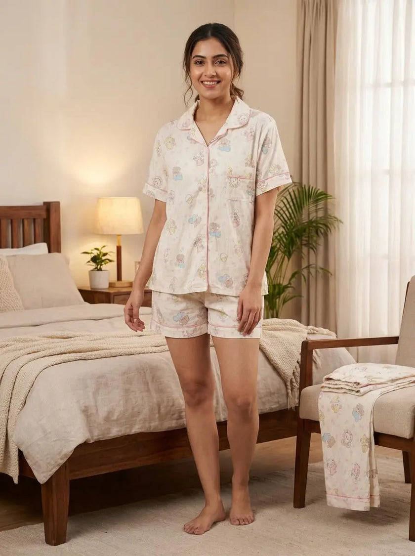 Pastel Bloom 3-Piece Padded Lounge Set The Twyra Collections