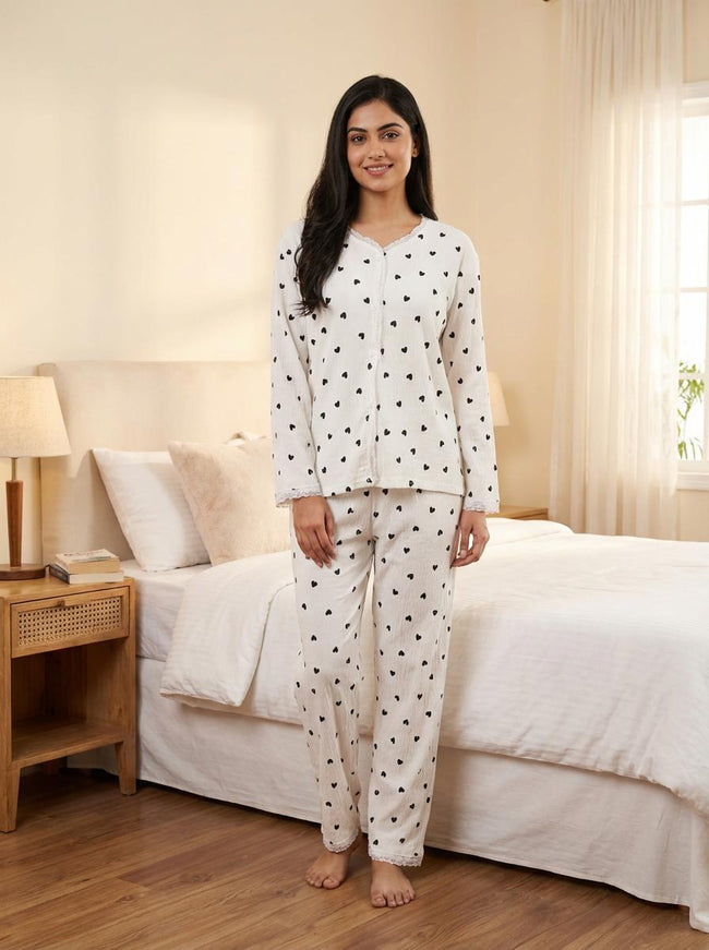 Moonlight Hearts Padded Lounge Set