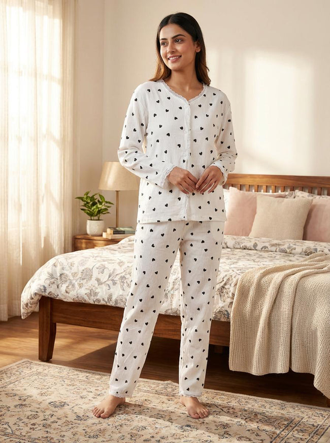 Moonlight Hearts Padded Lounge Set